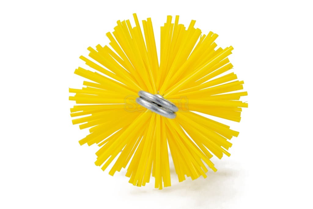 Щетка пластиковая для чистки дымохода Savent 100 мм. Фото 2