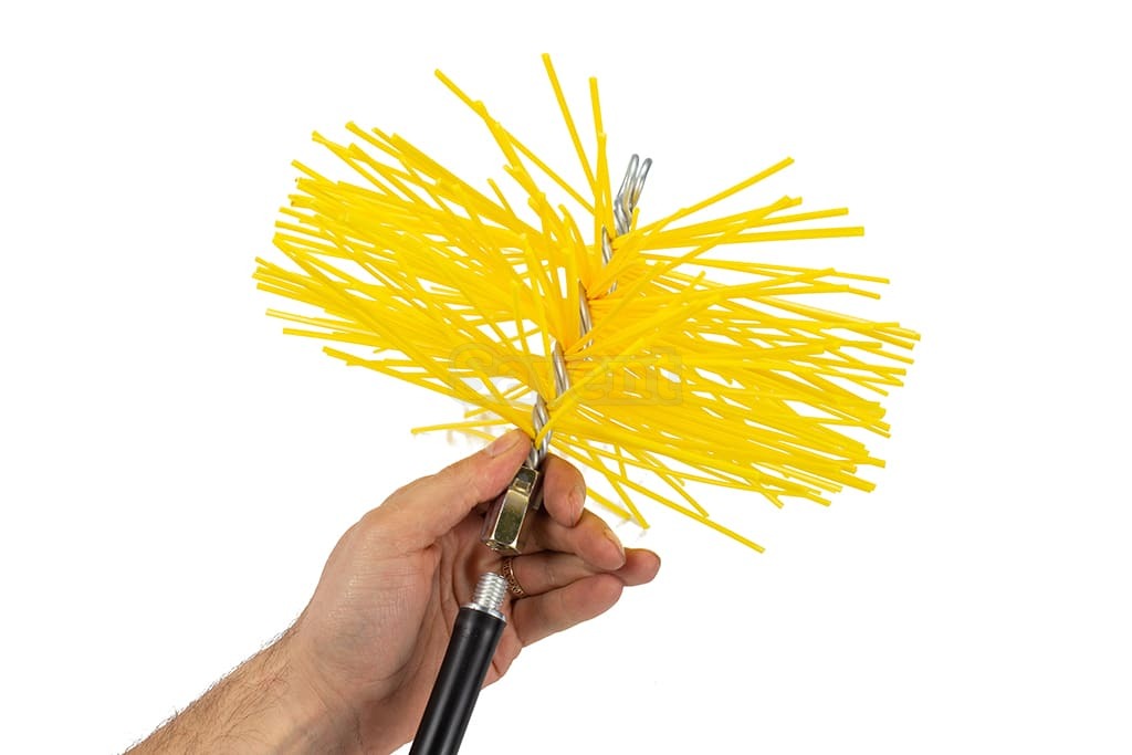 Savent 220 mm plastic brush for chimney cleaning. Фото 7