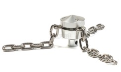 Aluminum brush with chains to the Ecodym Turbo 280 mm kit