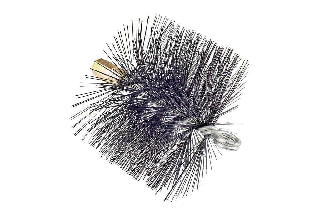Savent 140 mm metal brush for chimney cleaning. Фото 2