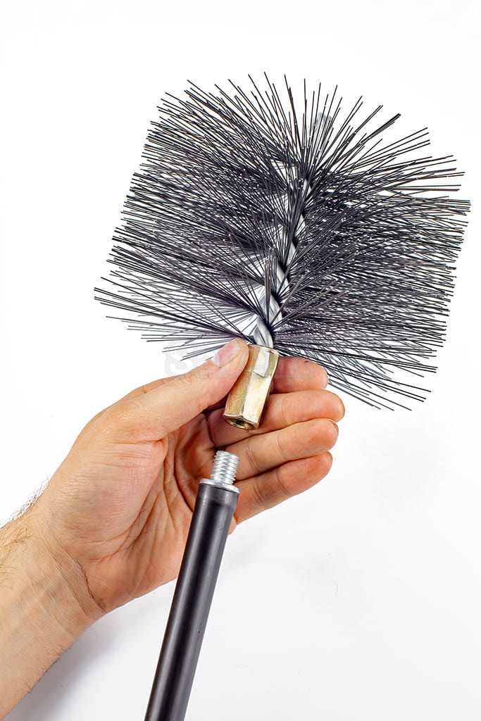 Savent 140 mm metal brush for chimney cleaning. Фото 7