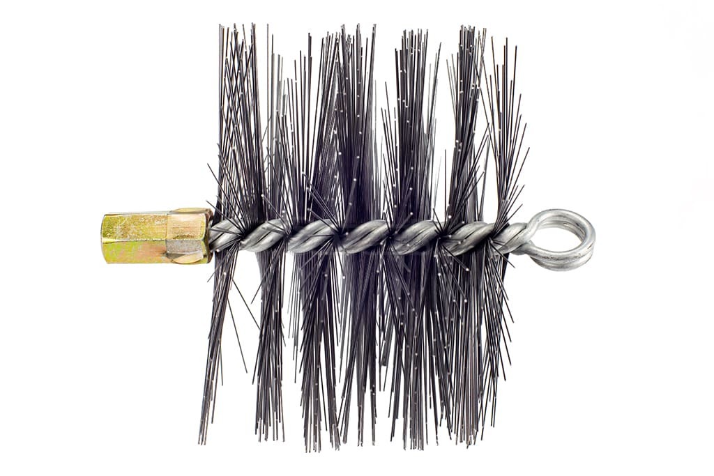 Savent 150 mm metal brush for chimney cleaning. Фото 4