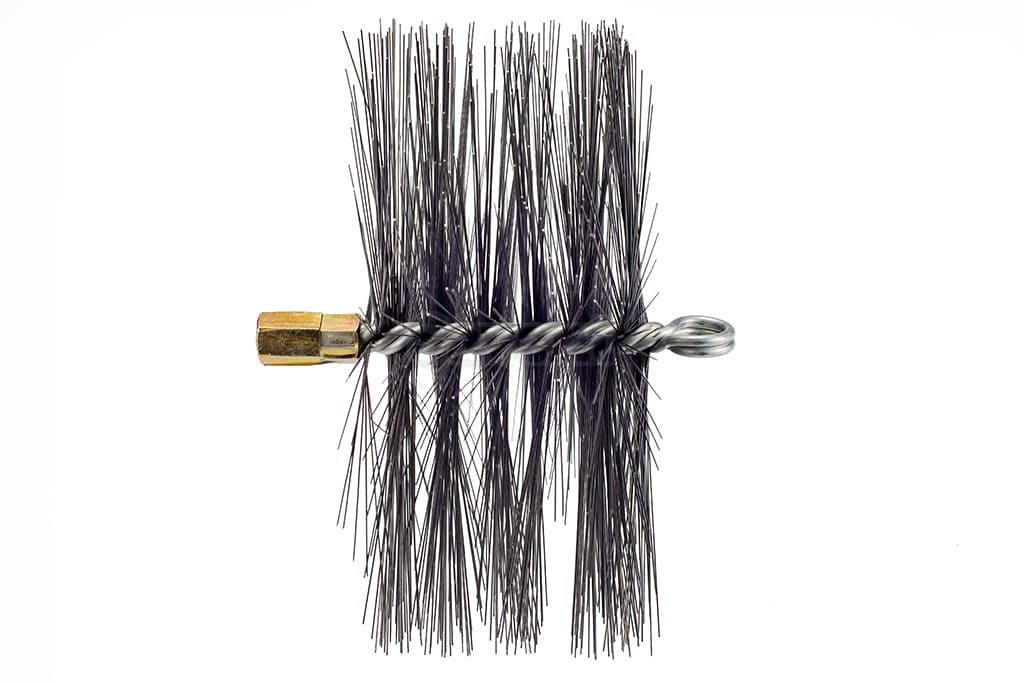 Savent 220 mm metal brush for chimney cleaning