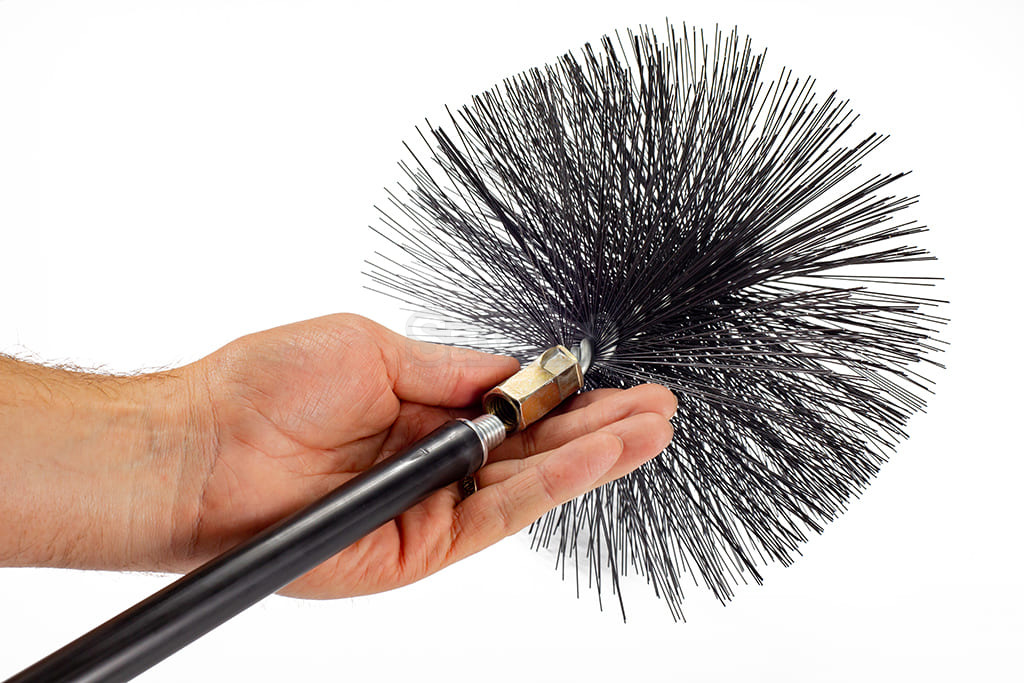 Savent 220 mm metal brush for chimney cleaning. Фото 7