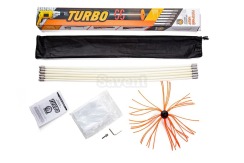 Роторний набір для чищення димоходів 5 м Savent TURBO