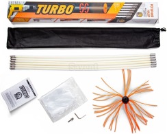 Роторний набір для чищення димоходів 6 м Savent TURBO