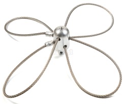 Aluminum brush with cables to the Ecodym Turbo 370 mm kit