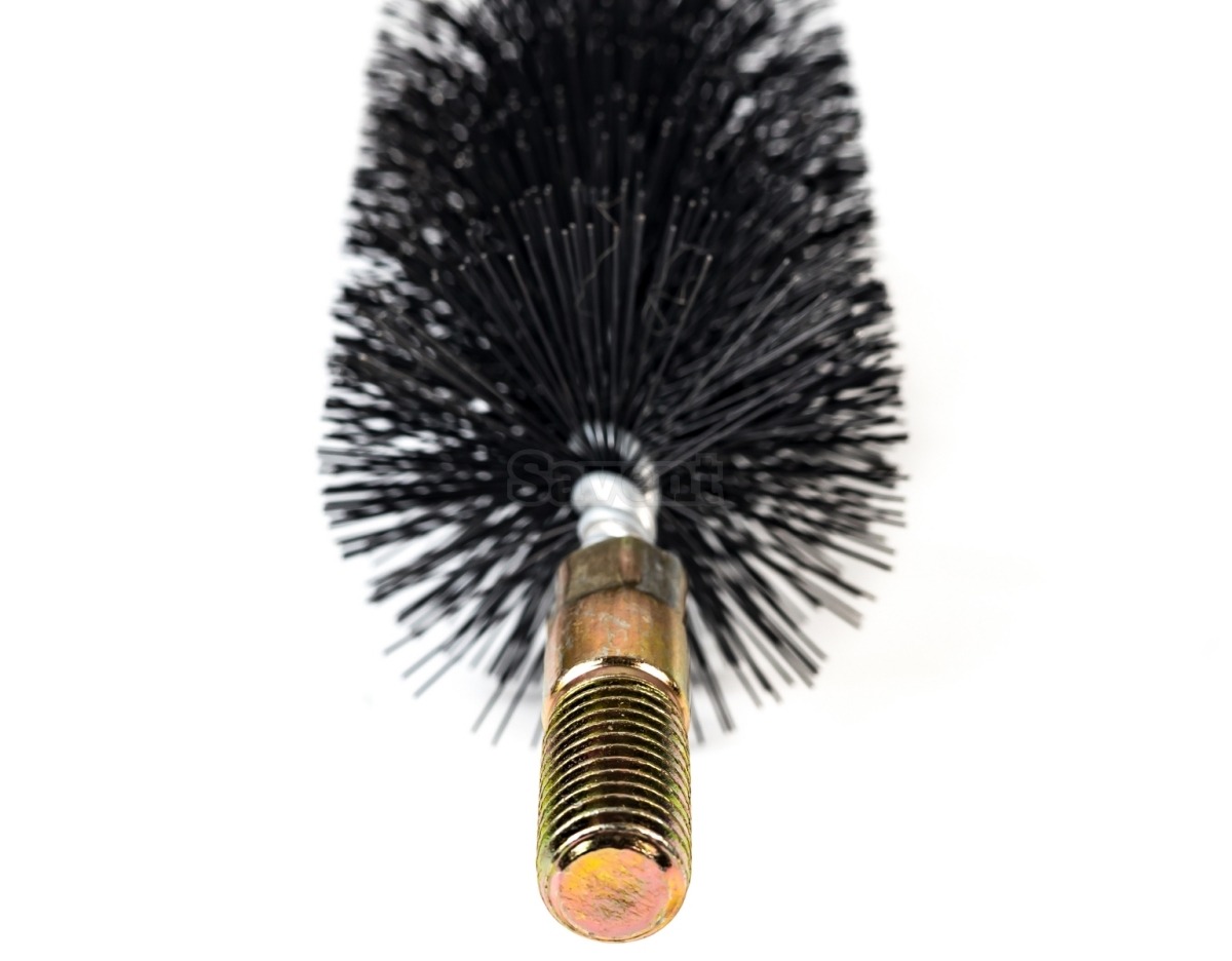 Ecodym 40 mm metal brush for cleaning boiler heat exchanger. Фото 5